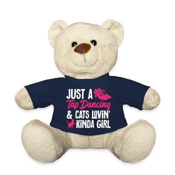 Tap Dance Teacher Tap Dancer Tap Dance - Teddy Bear - french navy - Front