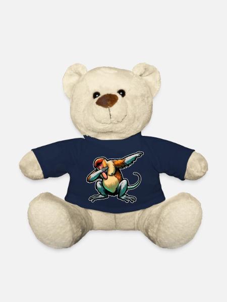 Nasenbär Affe Dabbing Affe Geschenk Affen - Teddy - French Navy