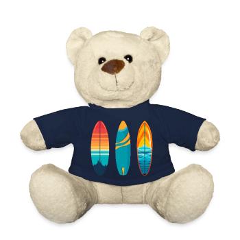 Surfboard - Teddy Bear - french navy - Front