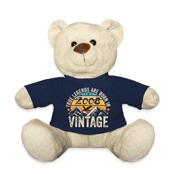 Jahrgang 2008 Jahrgang 2008 Geburtstagsgeschenk - Teddy - French Navy - Vorne