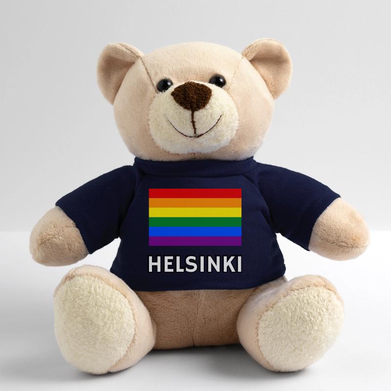 Drapeau de la fierté d’Helsinki Nounours