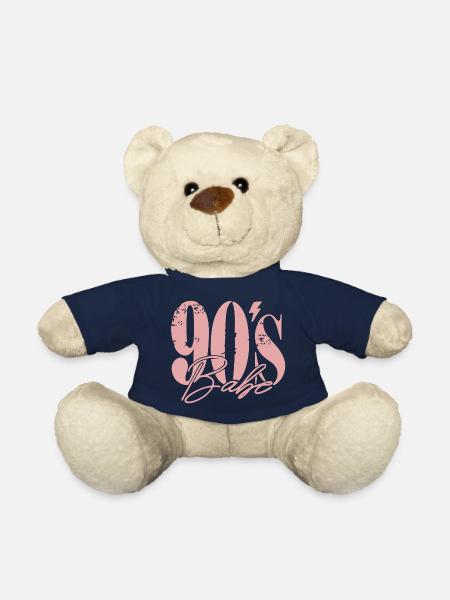 Vintage 90’s Babe Shirt - Teddy - French Navy