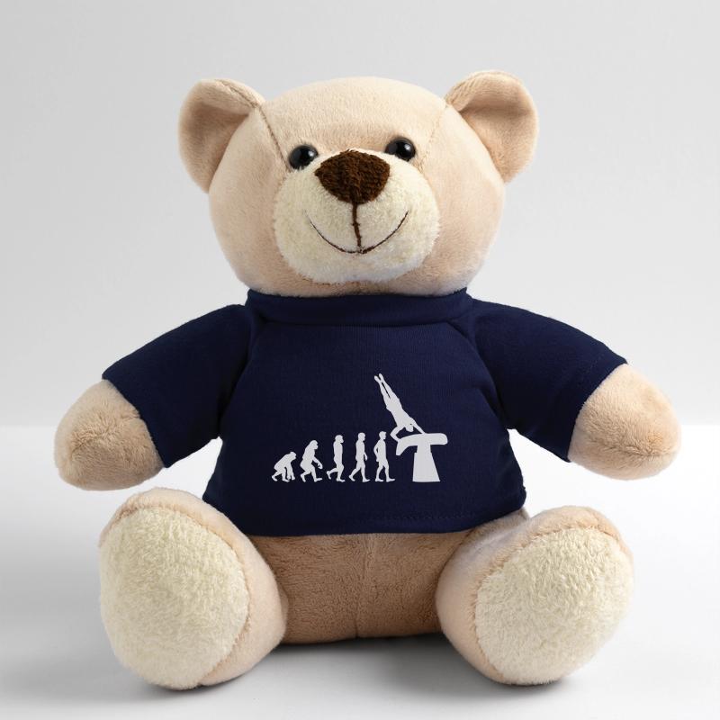 Kunstturnen Voltigier Turner Evolution Funny Teddy