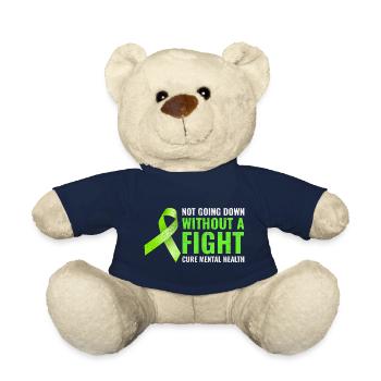 Mental Health Awareness - Teddy Bear - french navy - Front