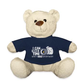 I Can Freeze what's your superpower - Camera - Teddy - French Navy - Vorne