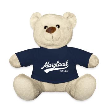 Maryland - Teddy Bear - french navy - Front