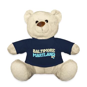 Baltimore - Teddy Bear - french navy - Front