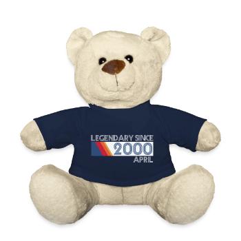 Retro SiFi Legendary depuis avril 2000 - Anniversaire - Nounours - bleu marine - Devant