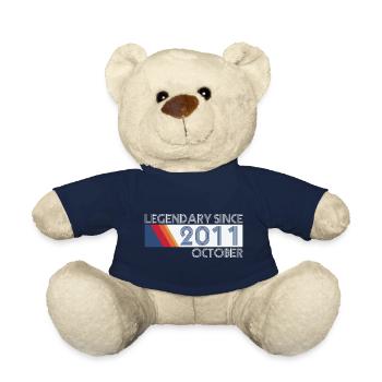 Retro SiFi Legendary since October 2011 - Born - Teddy Bear - french navy - Front