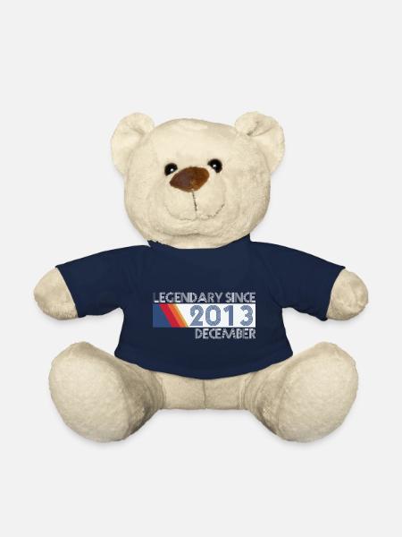 Retro SiFi Legendary since December 2013 - Birth - Teddy Bear - french navy