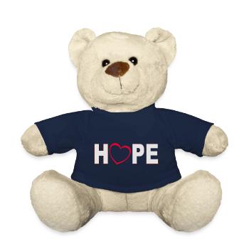 Hope mit Herz - Teddy - French Navy - Vorne