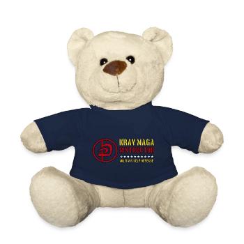 Krav Maga Instructor Martial Art Defense - Teddy Bear - french navy - Front