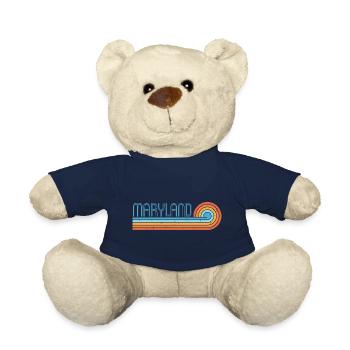Maryland - Teddy Bear - french navy - Front