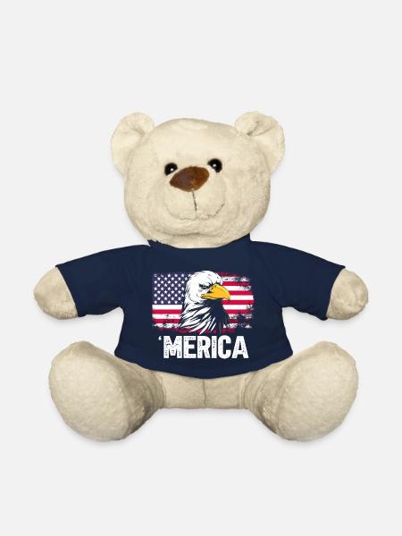Merica 4. Juli USA - Teddy - French Navy