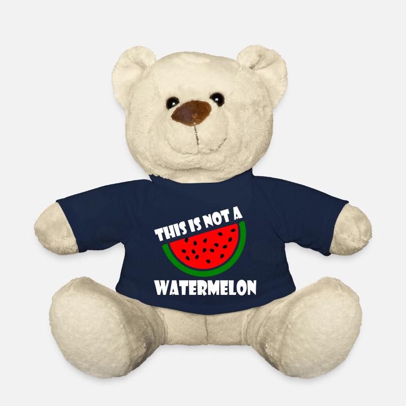 THIS IS NOT A WATERMELON - Teddy Bear - french navy