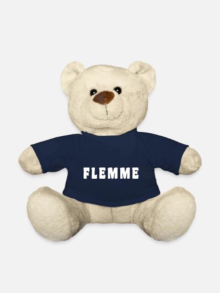 Flemme - Nounours - bleu marine