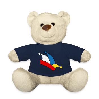 Fool's cap Mainz - Teddy Bear - french navy - Front