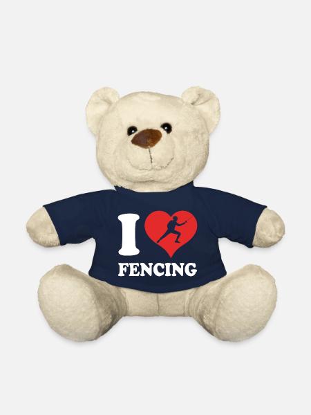 Escrime - Nounours - bleu marine