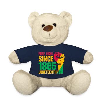 Juneteenth - Teddy Bear - french navy - Front