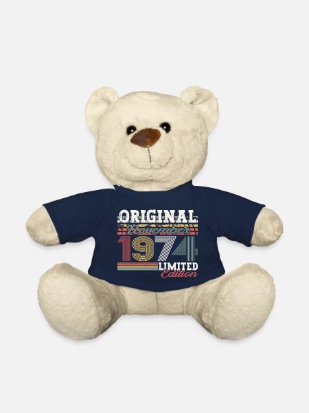 Original November 1974 48. Geburtstag Geschenk - Teddy - French Navy