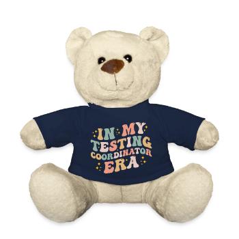My Testing Coordinator Era Groovy Teacher Test Day - Nounours - bleu marine - Devant