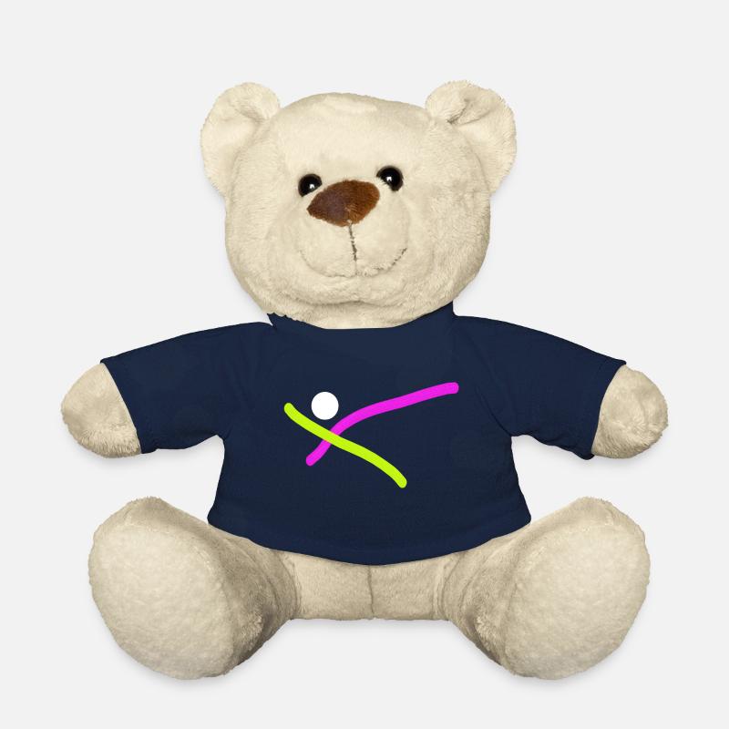 Lines & Circle - Nounours - bleu marine