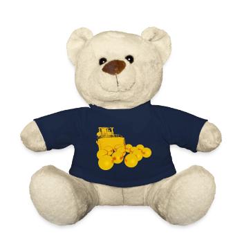 Gold diggers, gold prospectors, gold miners - Teddy Bear - french navy - Front