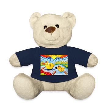 Happy Color Happy World - Nounours - bleu marine - Devant