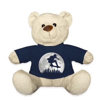 Skateboarder New York Skyline Moon - Teddy - French Navy - Vorne