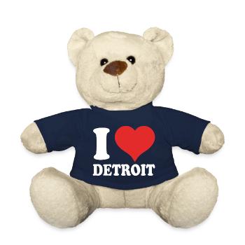 Detroit - Teddy Bear - french navy - Front