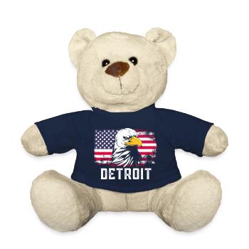Detroit - Teddy Bear - french navy - Front
