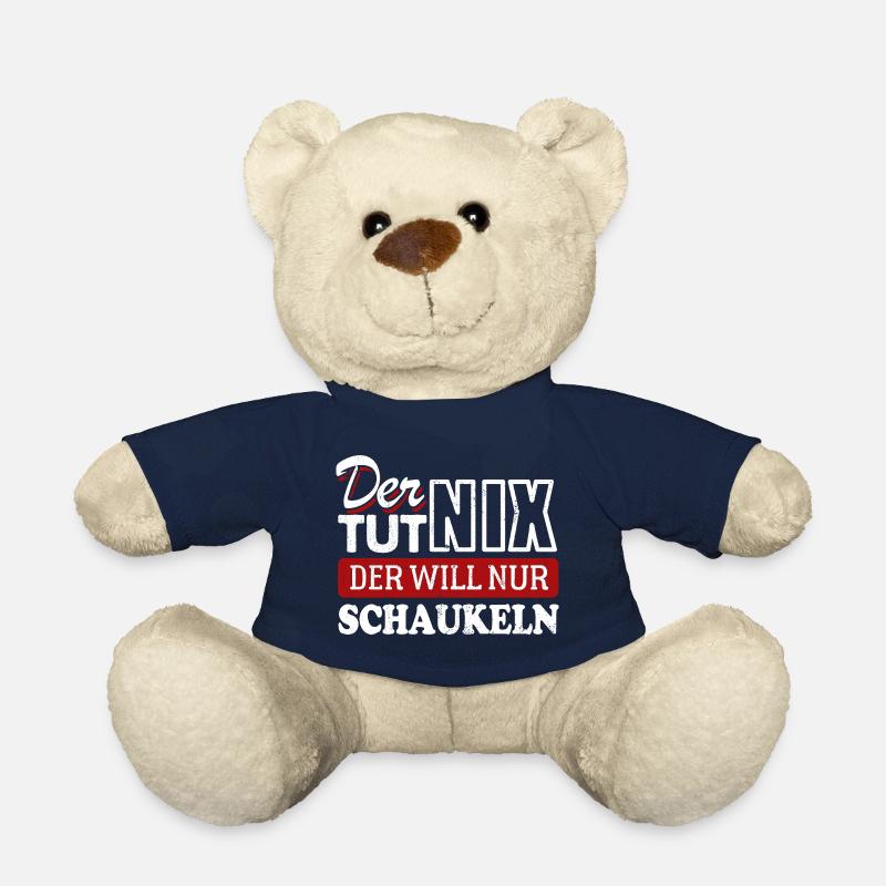 Der tut nix der will nur schaukeln - Spruch - Teddy - French Navy