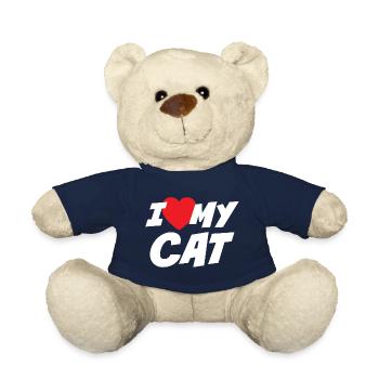 Ich liebe meine Katze - Teddy - French Navy - Vorne