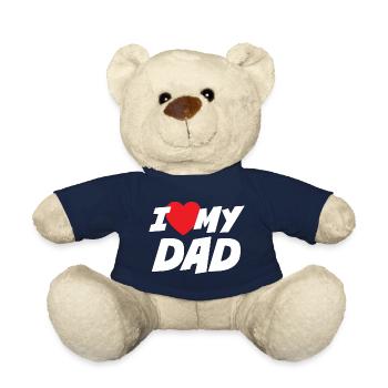 I Love my Dad - Teddy Bear - french navy - Front