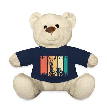 Schwarzwald Schwarzwaldmädel Bollenhut Damen - Teddy - French Navy - Vorne