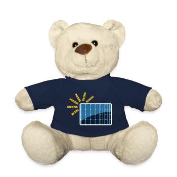 Die Sonne schickt keine Rechnung - Solarenergie - Teddy - French Navy - Vorne