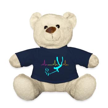Pêche sous-marine Pêche au harpon Heartbeat Pulse - Nounours - bleu marine - Devant