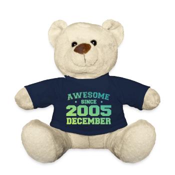 Birthday December 2005 - Gift December 2005 - Teddy Bear - french navy - Front