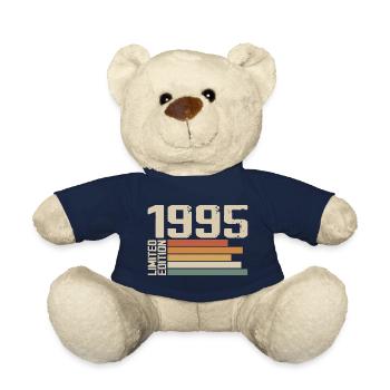 1995 Vintage - Retro 1995 Cadeau Anniversaire 1995 - Nounours - bleu marine - Devant