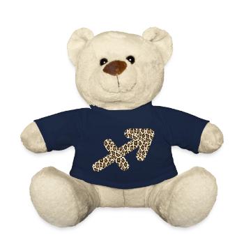 Signe du zodiaque Sagittaire - Nounours - bleu marine - Devant