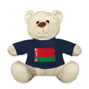Weißrussland Bandiera Flagge Frieden Vintage - Teddy - French Navy - Vorne