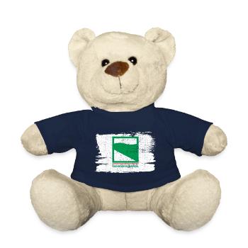 Emilia Romagna Flag Italy Flag Peace Vintage - Teddy Bear - french navy - Front
