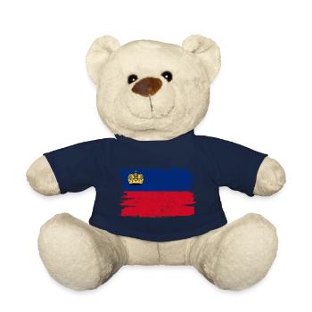Liechtenstein Flagge Flagge Frieden Vintage - Teddy - French Navy - Vorne