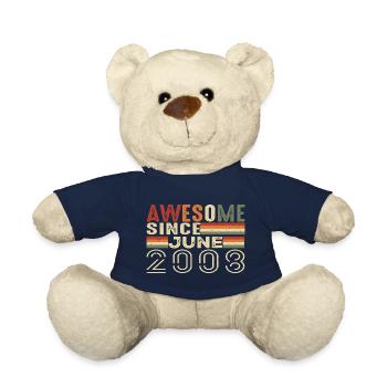 June 2008 Original 2008 Anniversary 2008 June 2008 - Teddy Bear - french navy - Front