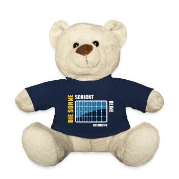 Die Sonne schickt keine Rechnung - Photovoltaik - Teddy - French Navy - Vorne