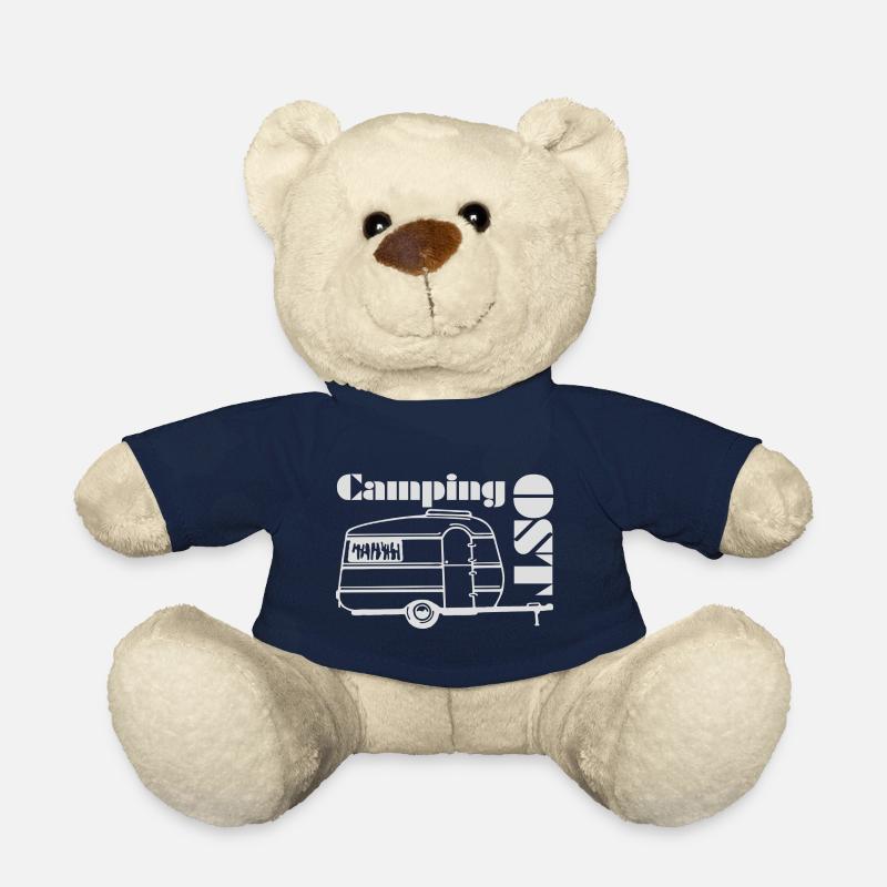 Qek Junior DDR Wohnwagen - Teddy - French Navy