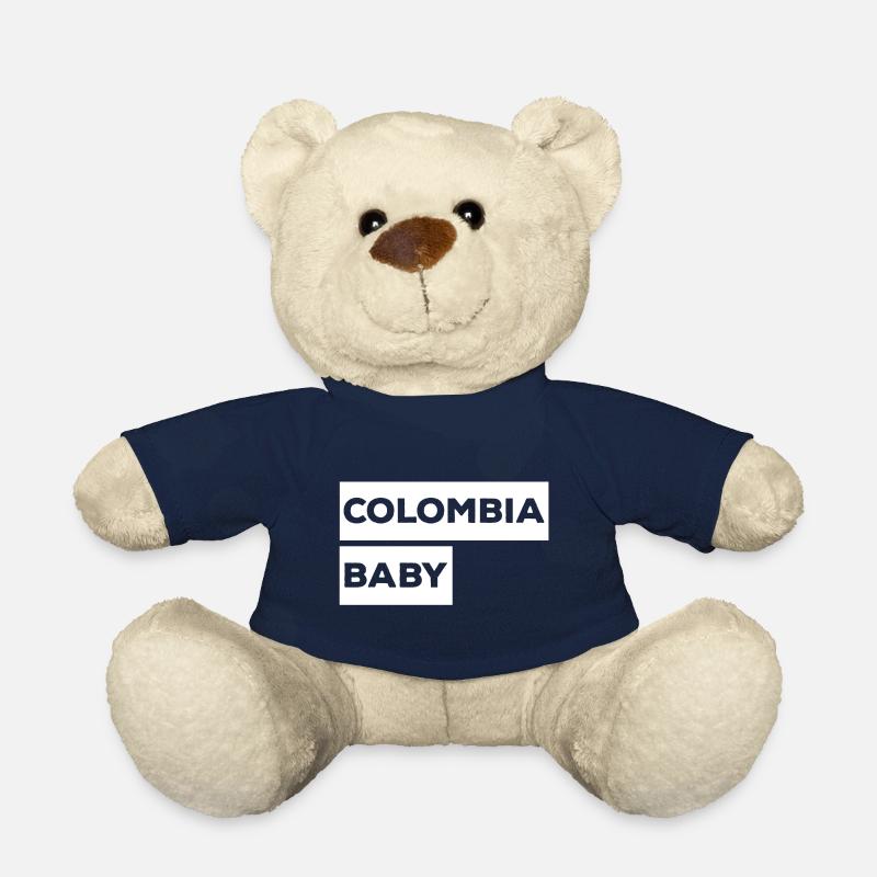 Colombie bébé - Nounours - bleu marine