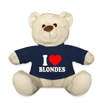 I love blondes - Teddy - French Navy - Vorne