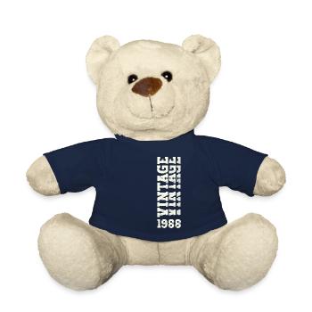 35. Geburtstag Mann Jahrgang 1988 Vintage - Teddy - French Navy - Vorne