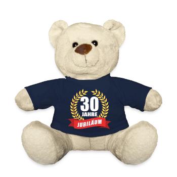 30 Jahre Jubiläum Dienstjubiläum Firma - Teddy - French Navy - Vorne